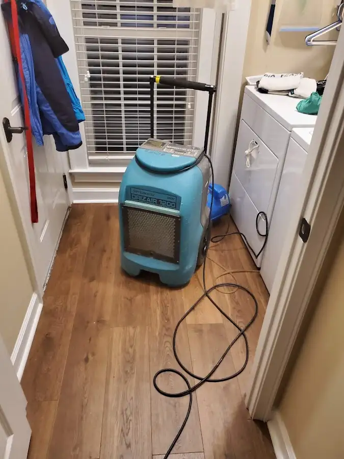 Commercial dehumidifier deployed for Crawl Space Restoration in San Luis Obispo