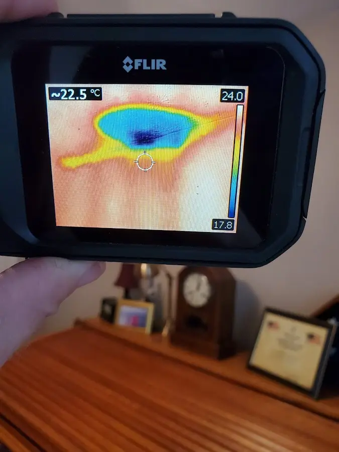 Thermal imaging inspection for water damage in San Luis Obispo